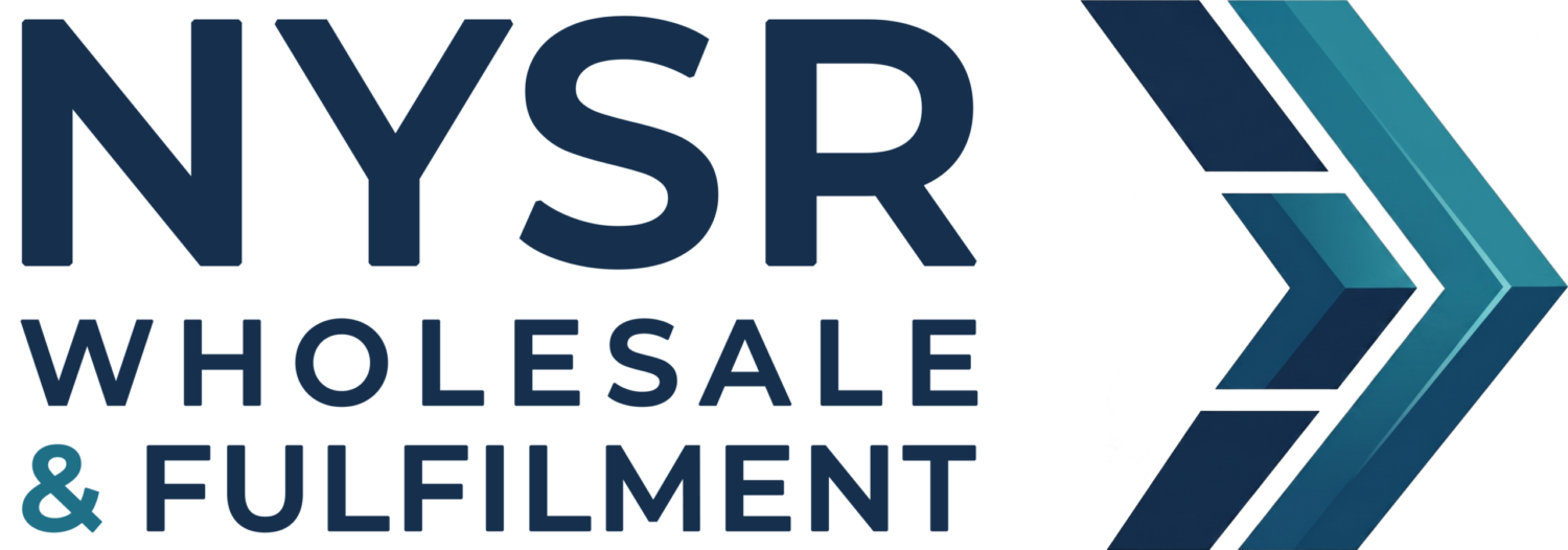 NYSR Wholesale & Fulfilment Logo - UK B2B FMCG Supplier